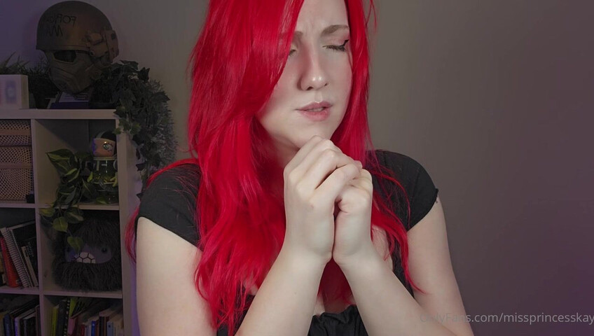 MissPrincessKay - Rex Roleplay | Deepthroat & Anal Self Fuck