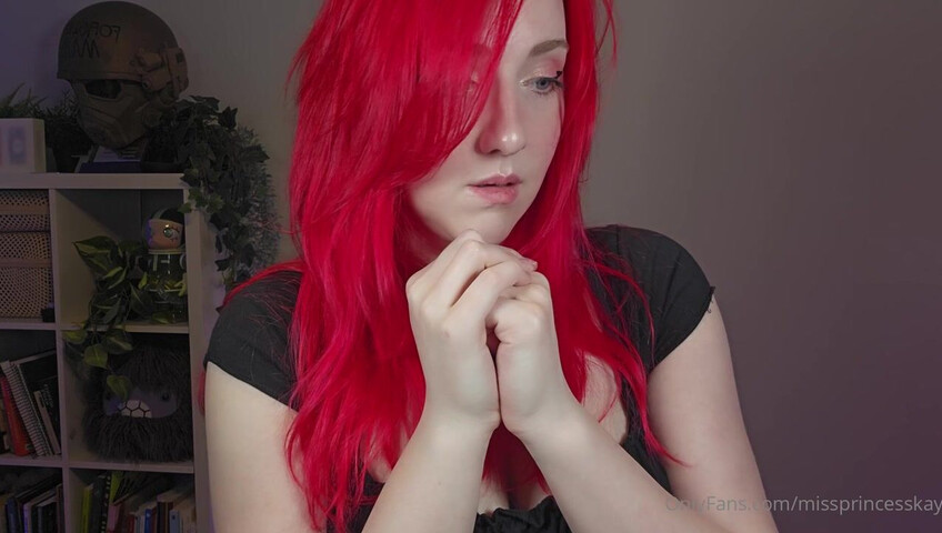 MissPrincessKay - Rex Roleplay | Deepthroat & Anal Self Fuck