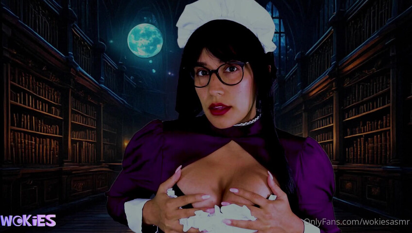 Wokies ASMR - Erotic Audio ~ Part 2 Maid Cleans the Headmaster's Study and the Meeting at the Royal Library ~