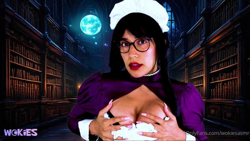 Wokies ASMR - Erotic Audio ~ Part 2 Maid Cleans the Headmaster's Study and the Meeting at the Royal Library ~