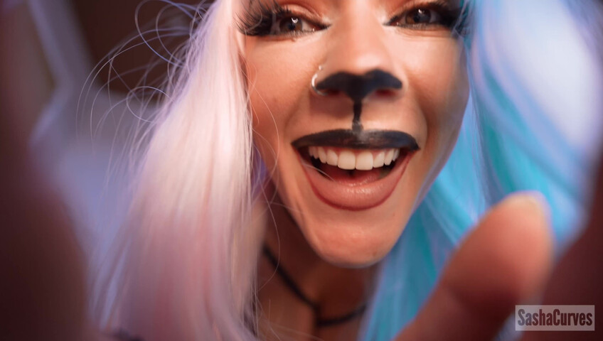 Sasha Curves - Giantess Neko Girl Hunts Her Prey