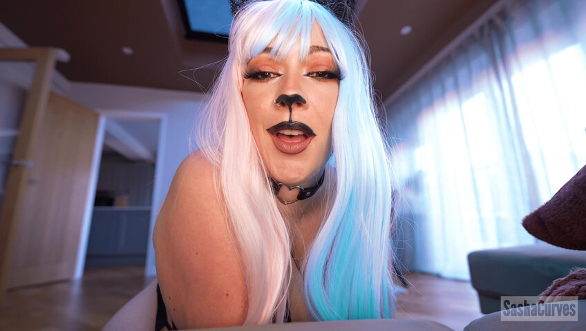 Sasha Curves - Giantess Neko Girl Hunts Her Prey