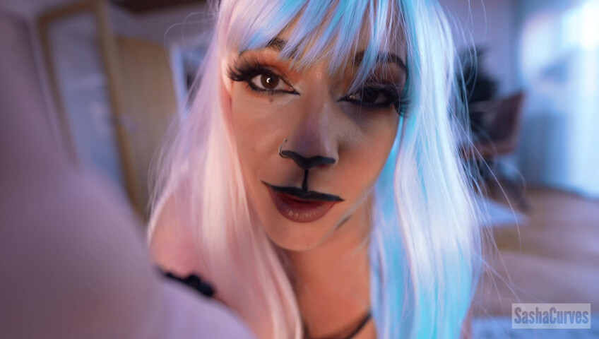 Sasha Curves - Giantess Neko Girl Hunts Her Prey