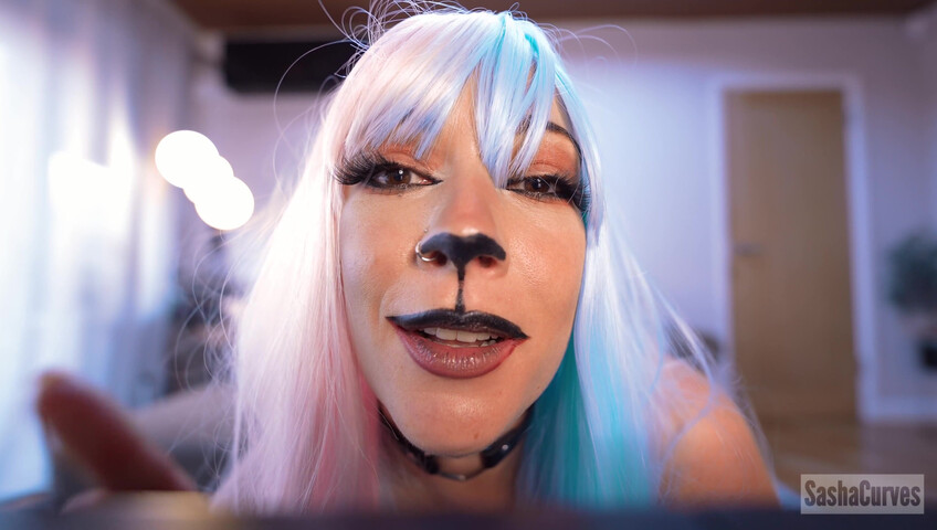 Sasha Curves - Giantess Neko Girl Hunts Her Prey
