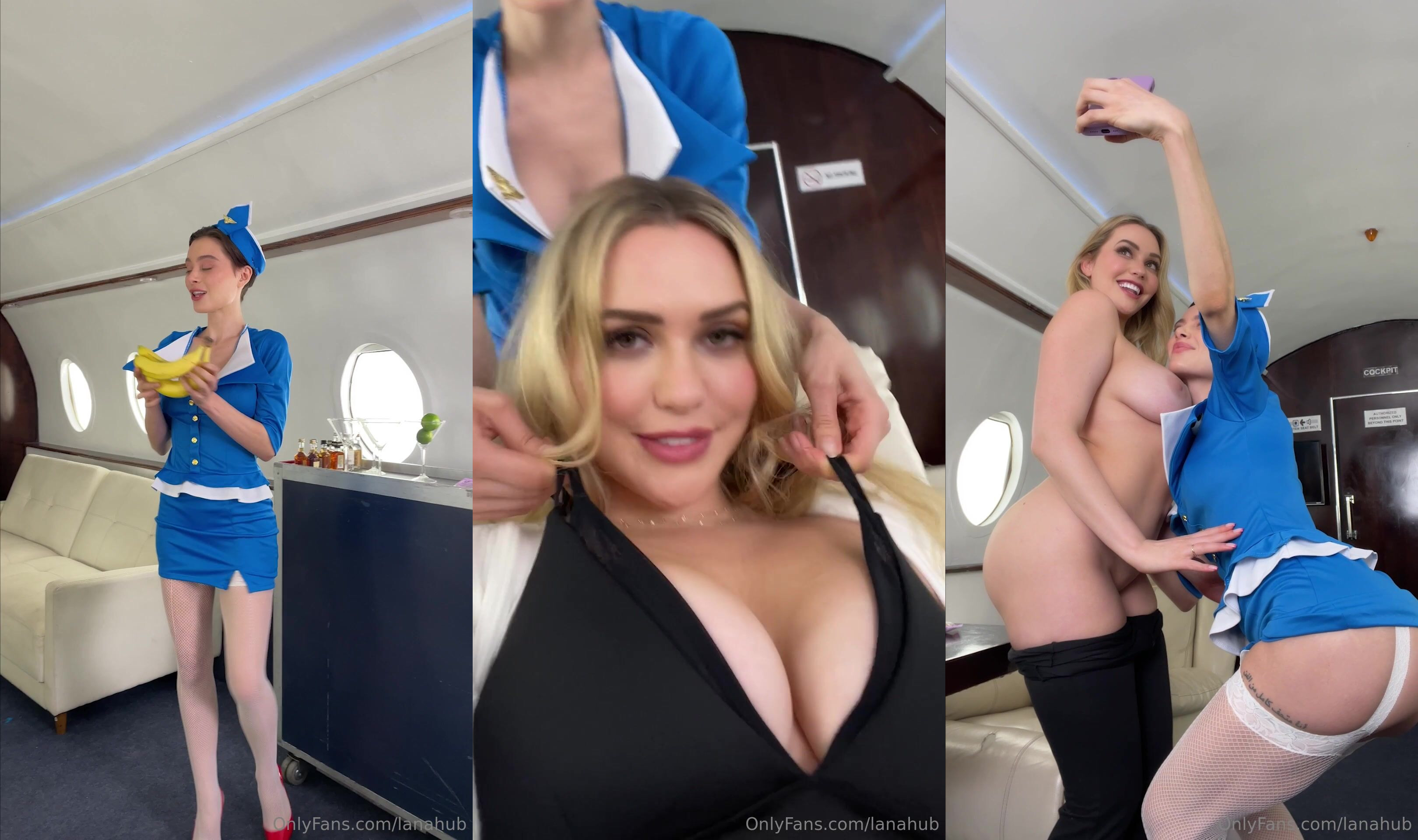 Lana Rhoades & Mia Malkova - Une baise de première classe
