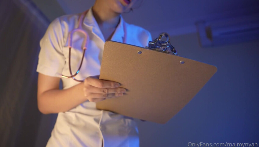 MaimyNyan ASMR - Nurse Roleplay | A Body Checkup Goes Wild [OBG]