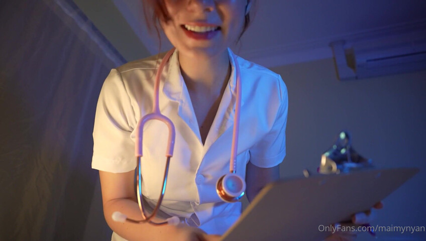 MaimyNyan ASMR - Nurse Roleplay | A Body Checkup Goes Wild [OBG]