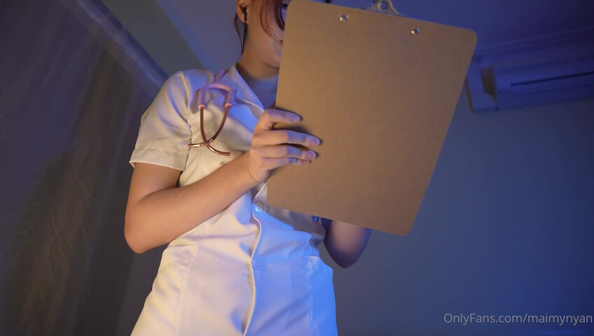 MaimyNyan ASMR - Nurse Roleplay | A Body Checkup Goes Wild [OBG]