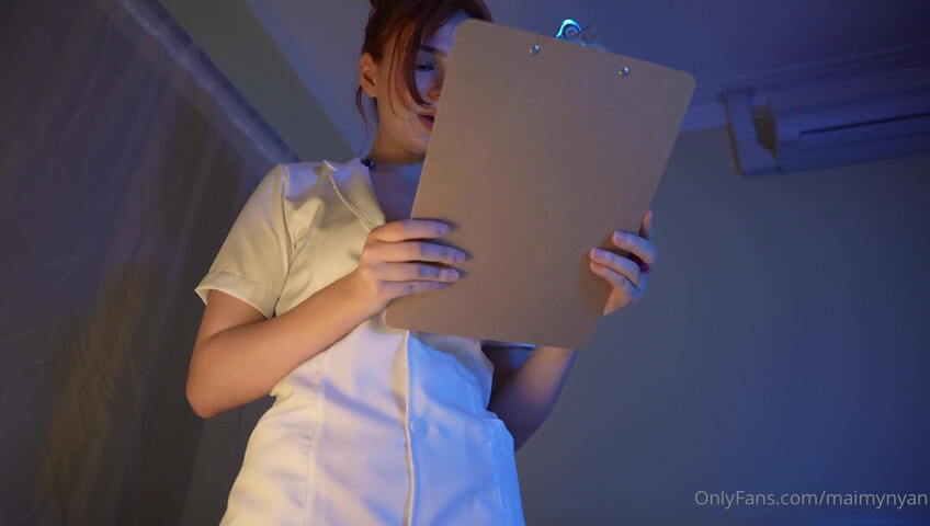 MaimyNyan ASMR - Nurse Roleplay | A Body Checkup Goes Wild [OBG]