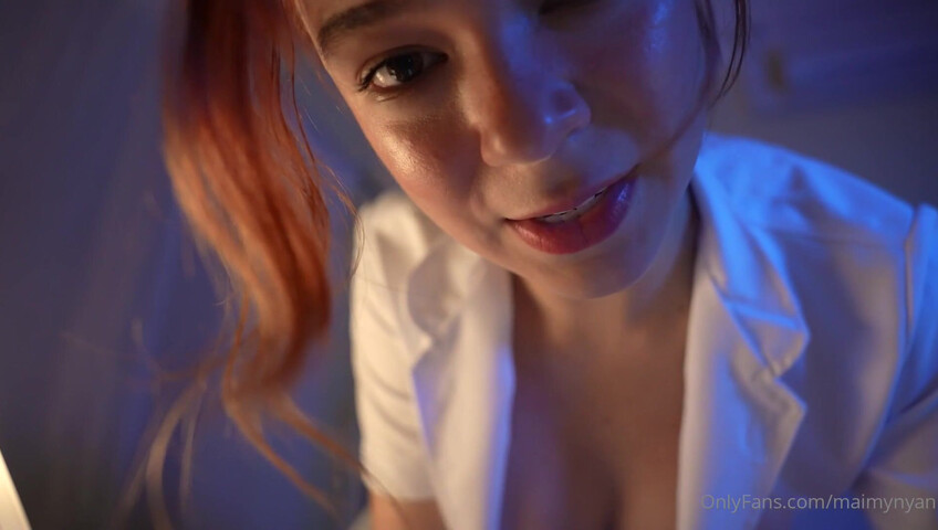 MaimyNyan ASMR - Nurse Roleplay | A Body Checkup Goes Wild [OBG]