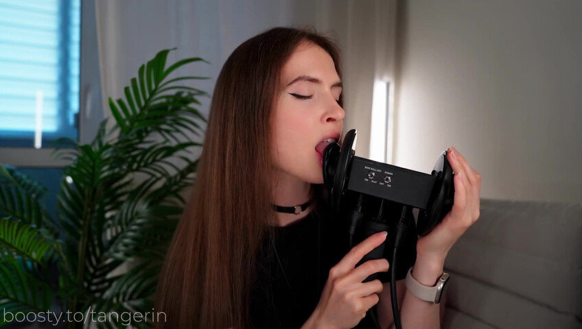 Tangerin ASMR - 6 June 2026 - Aggressive Wet Ear Licking