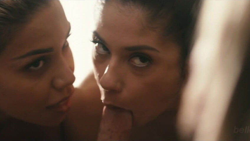 Ava Amira e Xxlayna Marie si scopano il papà della loro amica - pompino - trio - sesso - lesbiche - trio donna-donna-uomo - bruna - contatto visivo - giochi di ruolo - cowgirl - cavalcata in faccia