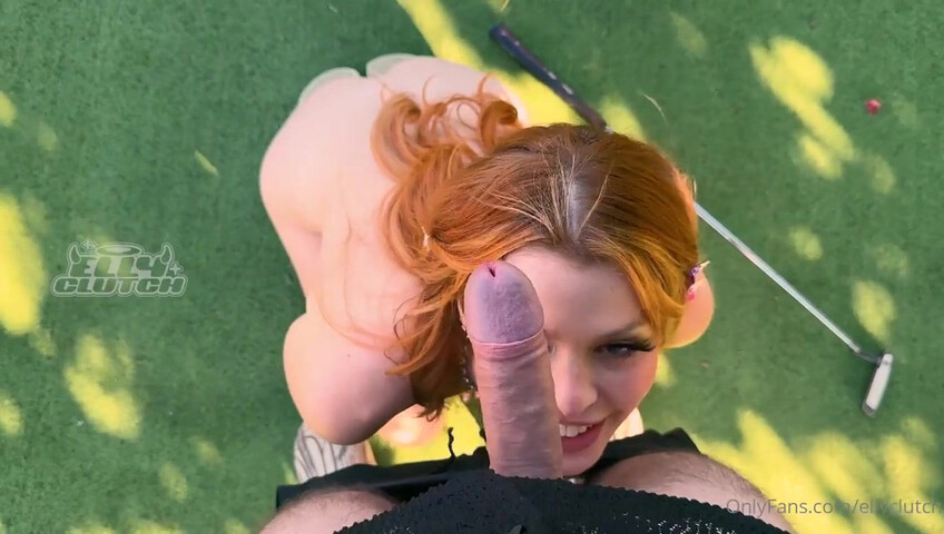 L'appuntamento al golf di Elly si conclude con una scopata di nascosto - sesso - pompino - all'aperto - HD - nudismo - pubblico - nudità in pubblico - golf - serata romantica - scopata di nascosto