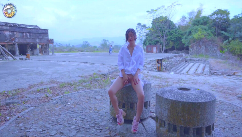 FullFive Squirts While Masturbating In Public - Outdoor - Masturbation - Squirting - Public - Shaved Pussy - Heels - Small Tits - Dildo - Vibrator - Pussy Rubbing