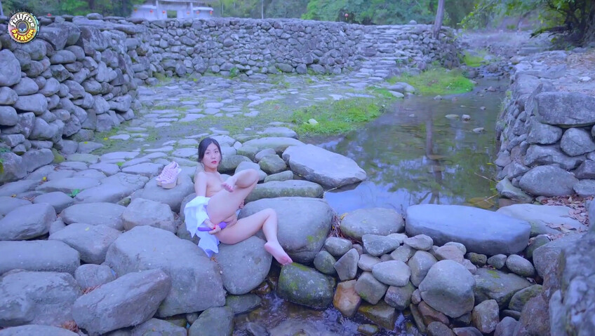 FullFive Squirts While Masturbating In Public - Outdoor - Masturbation - Squirting - Public - Shaved Pussy - Heels - Small Tits - Dildo - Vibrator - Pussy Rubbing