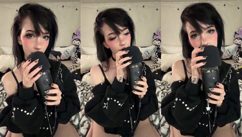 NanaNightray - 15 October 2025 - ASMR | Long Mic Pumping | Wet Mouth Sounds & Kisses