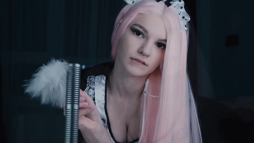 Soly ASMR - MAID Will Clean You - Licking Mic - Ears Eating