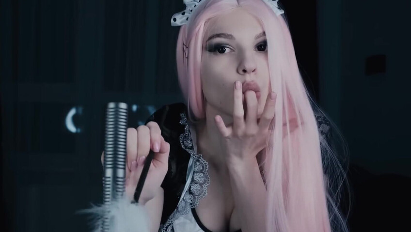 Soly ASMR - MAID Will Clean You - Licking Mic - Ears Eating