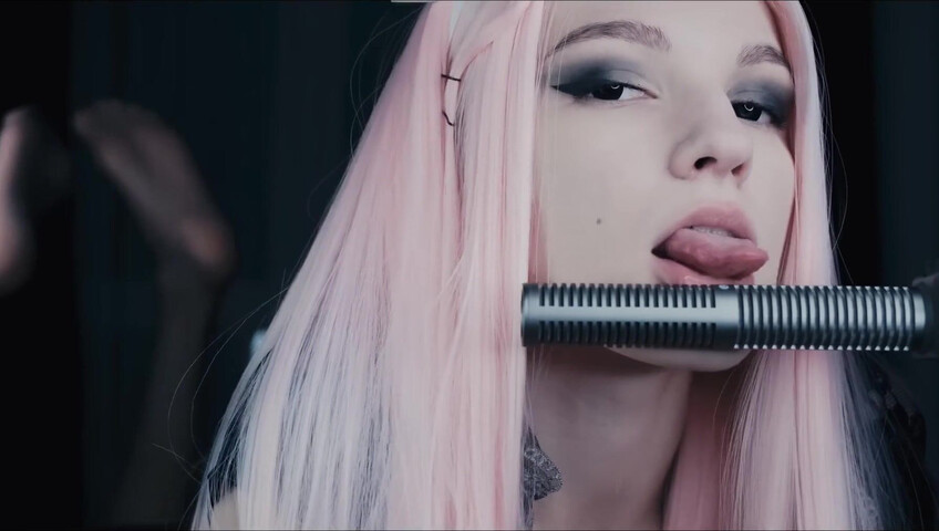 Soly ASMR - MAID Will Clean You - Licking Mic - Ears Eating