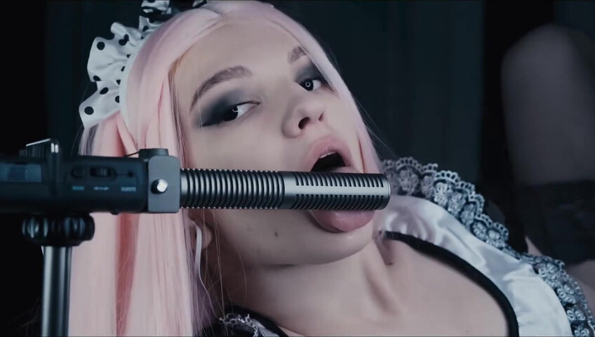 Soly ASMR - MAID Will Clean You - Licking Mic - Ears Eating