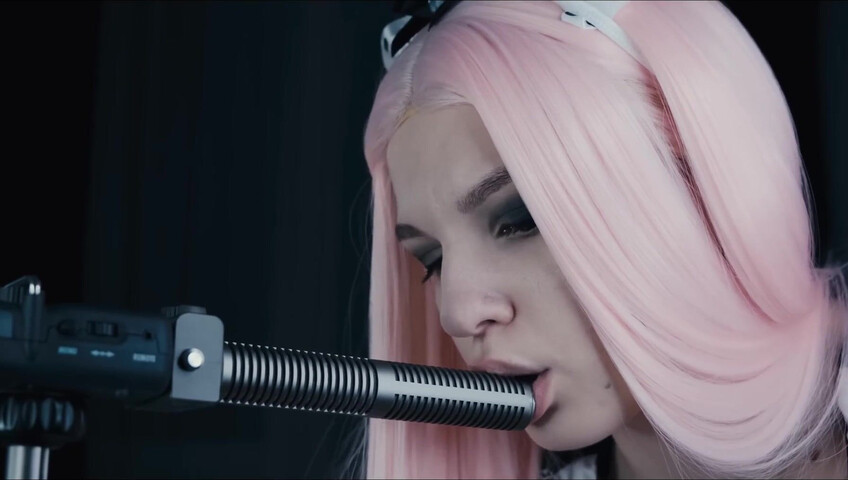 Soly ASMR - MAID Will Clean You - Licking Mic - Ears Eating