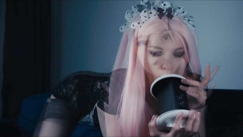 Soly ASMR - MAID Will Clean You - Licking Mic - Ears Eating