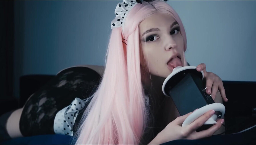 Soly ASMR - MAID Will Clean You - Licking Mic - Ears Eating