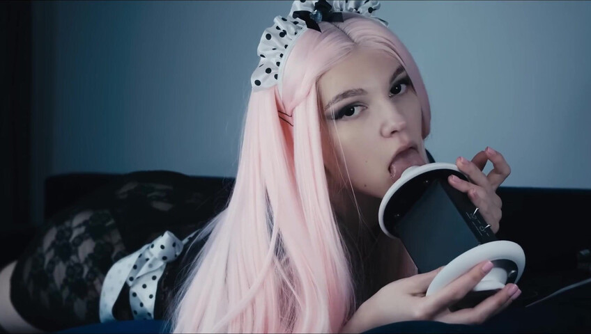 Soly ASMR - MAID Will Clean You - Licking Mic - Ears Eating