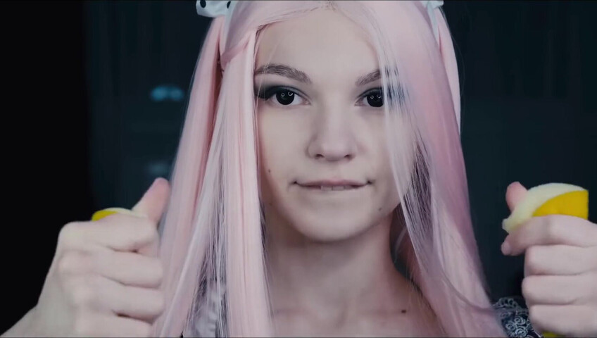 Soly ASMR - MAID Will Clean You - Licking Mic - Ears Eating