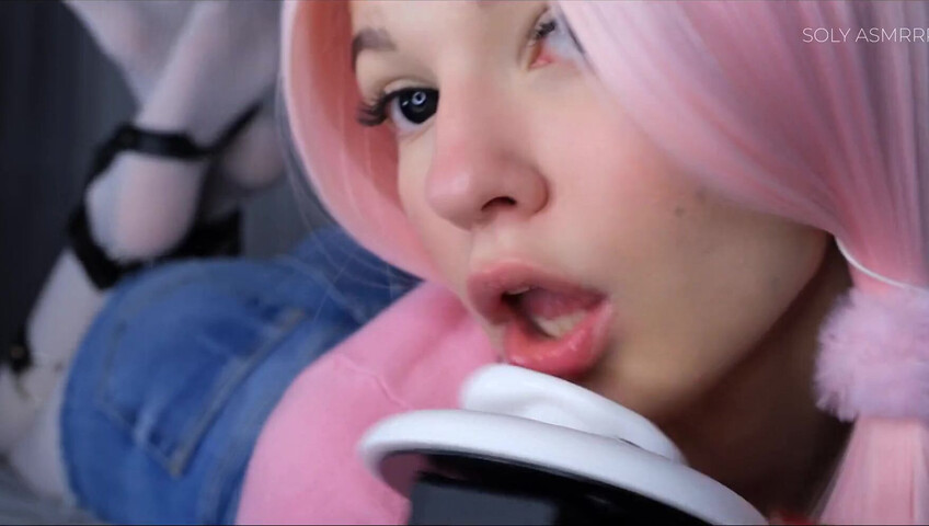 Soly ASMR - Sweet Licking - Ears Eating