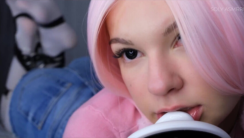 Soly ASMR - Sweet Licking - Ears Eating
