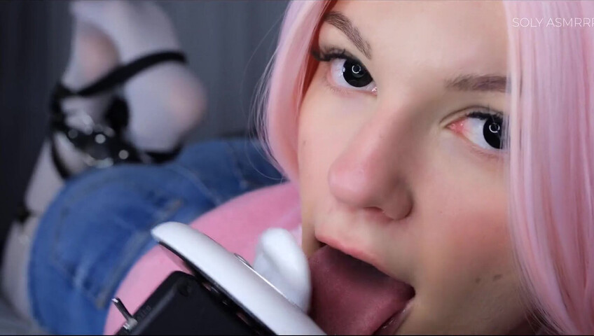 Soly ASMR - Sweet Licking - Ears Eating