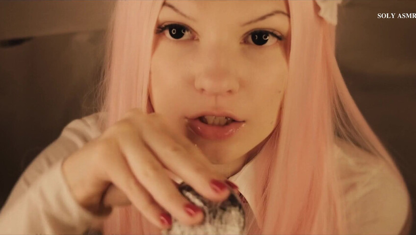 Soly ASMR Porn - Girl Gives You All Attention - Wet Licking