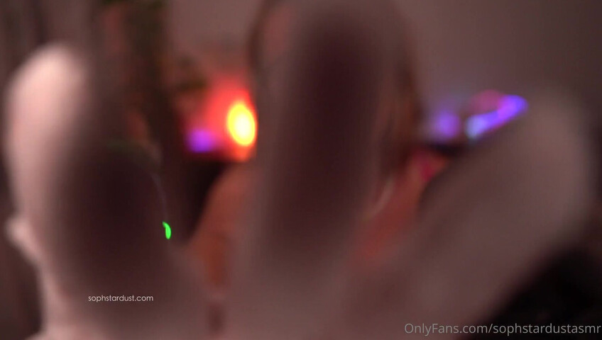 Soph Stardust ASMR - 15 August 2021 - Playing with shaving cream on the mic and on Tits