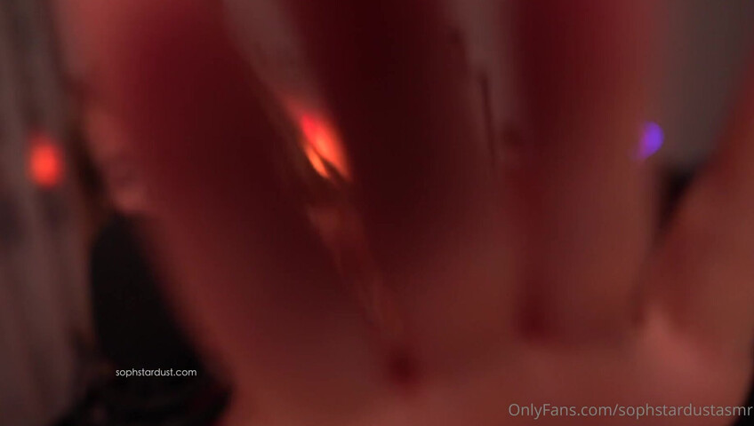 Soph Stardust ASMR - 15 August 2021 - Playing with shaving cream on the mic and on Tits