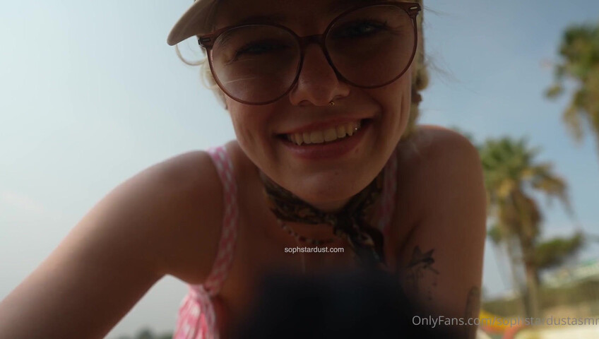 Soph Stardust ASMR Lewd ASMR at the beach