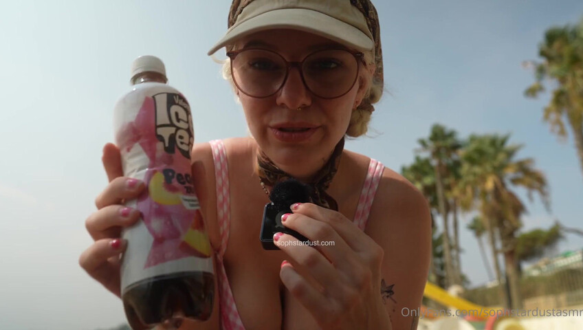 Soph Stardust ASMR Lewd ASMR at the beach