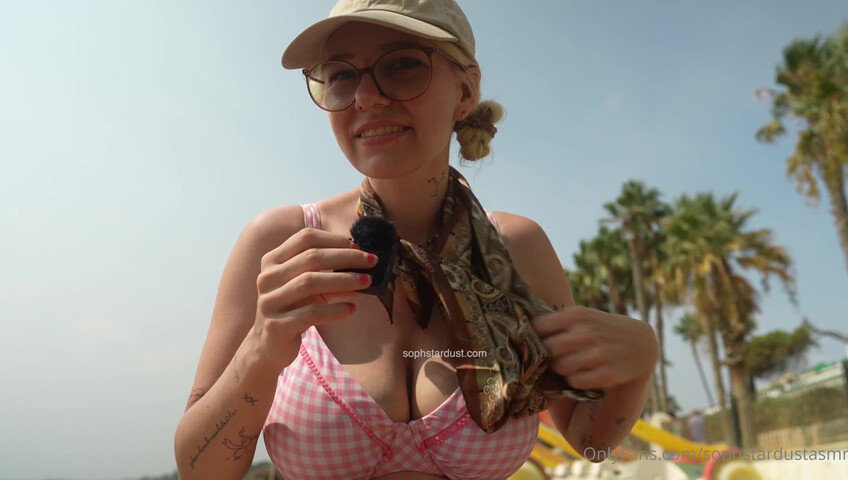 Soph Stardust ASMR Lewd ASMR at the beach