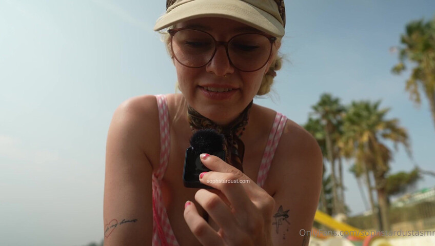 Soph Stardust ASMR Lewd ASMR at the beach