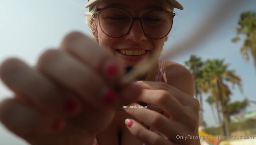 Soph Stardust ASMR Lewd ASMR at the beach