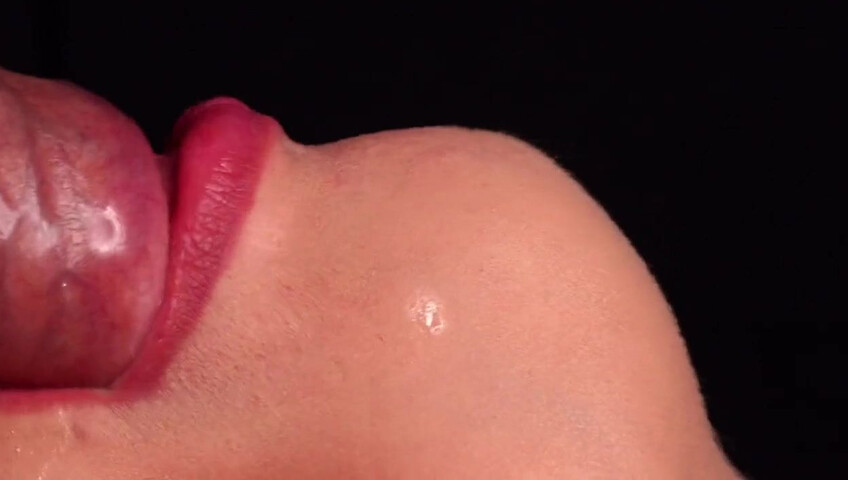 SweetheartKiss - Closeup Tongue and Lips Blowjob