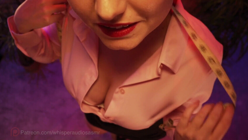 WhisperAudios ASMR - Flirty Stylist Measures Every Inch of You