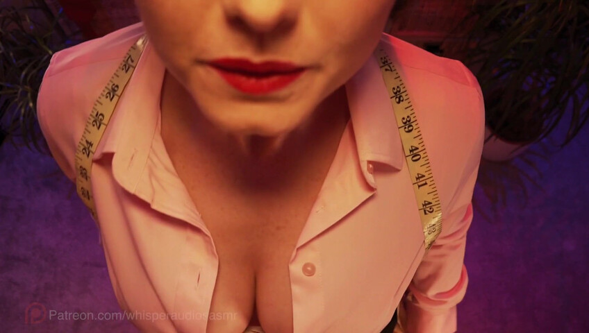 WhisperAudios ASMR - Flirty Stylist Measures Every Inch of You