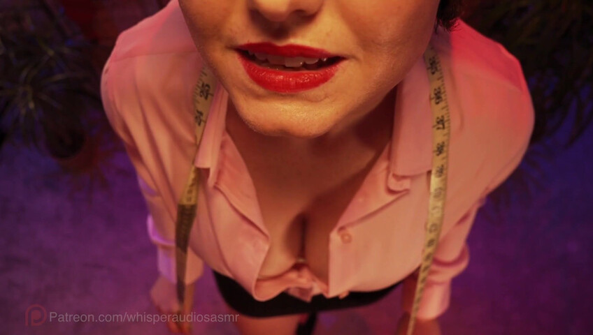 WhisperAudios ASMR - Flirty Stylist Measures Every Inch of You