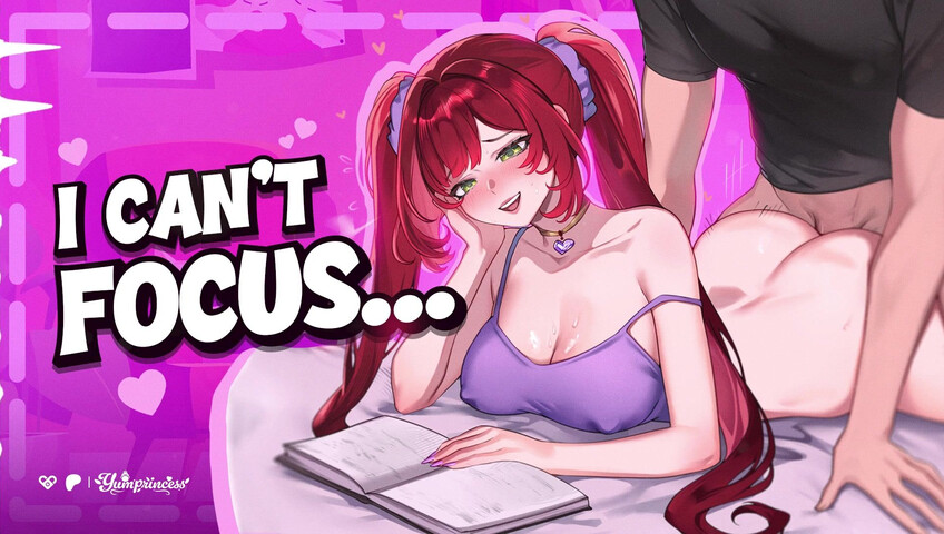 Yumprincess - Nerdy College Girl Worships Your Cock While You Study