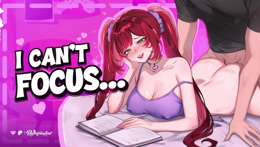 Yumprincess - Nerdy College Girl Worships Your Cock While You Study