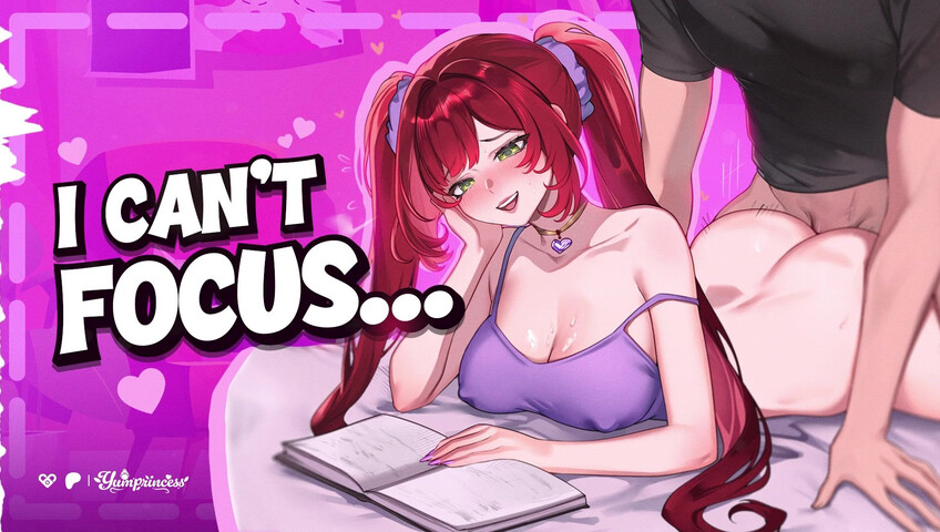 Yumprincess - Nerdy College Girl Worships Your Cock While You Study