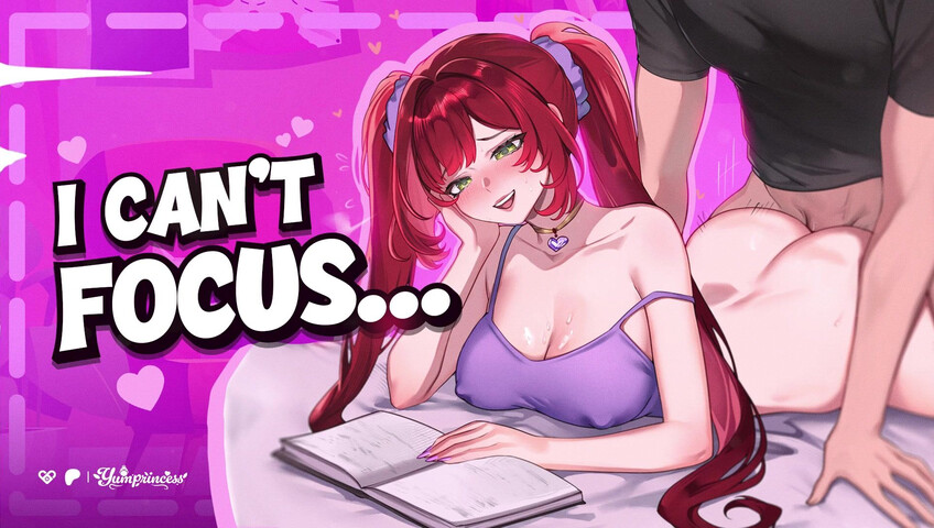 Yumprincess - Nerdy College Girl Worships Your Cock While You Study