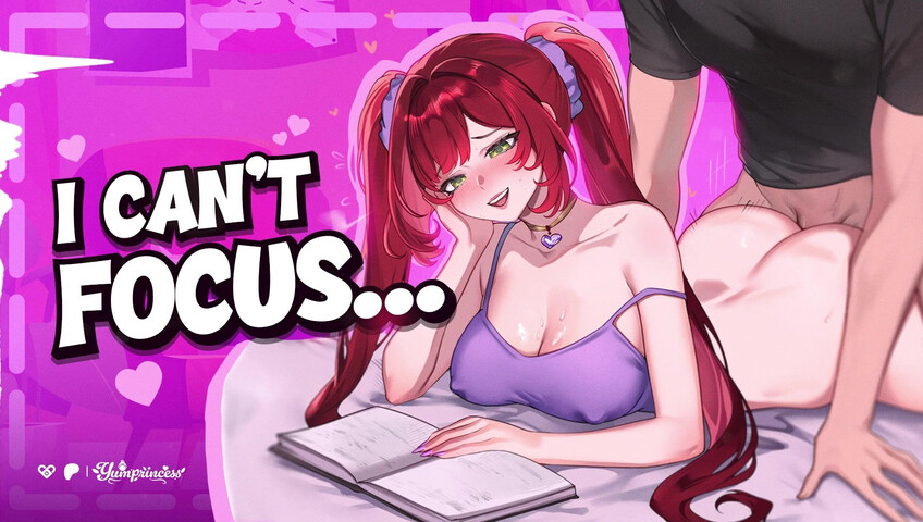 Yumprincess - Nerdy College Girl Worships Your Cock While You Study