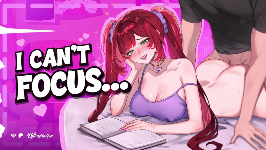 Yumprincess - Nerdy College Girl Worships Your Cock While You Study